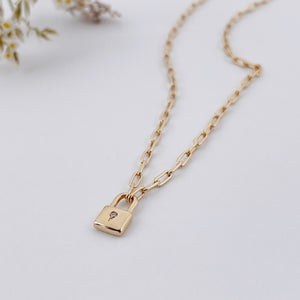 Padlock Necklace