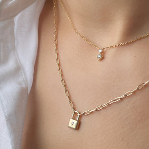 Padlock Necklace