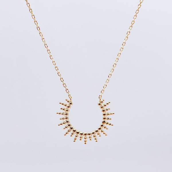 Open Sun Necklace